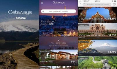 Groupon獨(dú)立旅游業(yè)務(wù)，推出移動應(yīng)用Getaways搶灘旅游市場